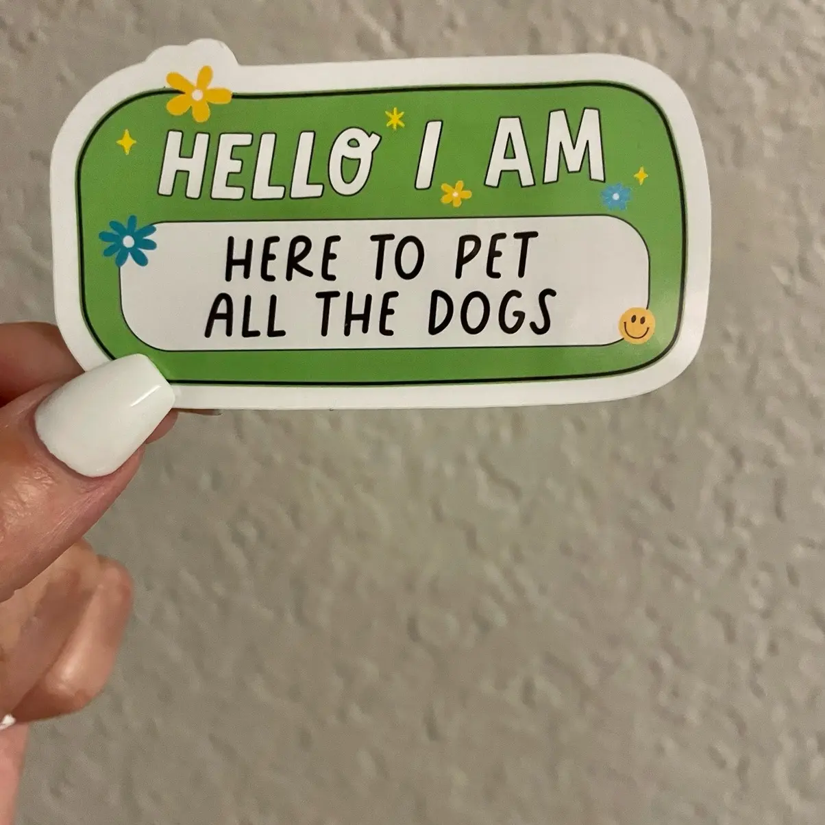 All the dogs sticker