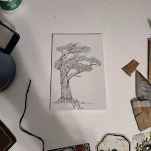 4x6 One of One Original Art By Gloodah Won. Artist on Dialysis, ESRD Survivor, 31 year Type 1 Juvenile Diabetic since 1993, Hearing Impaired since 1988. Sober since 2008 with Alumni Graduation to Teen Challenge plus counseling services provided as well. u