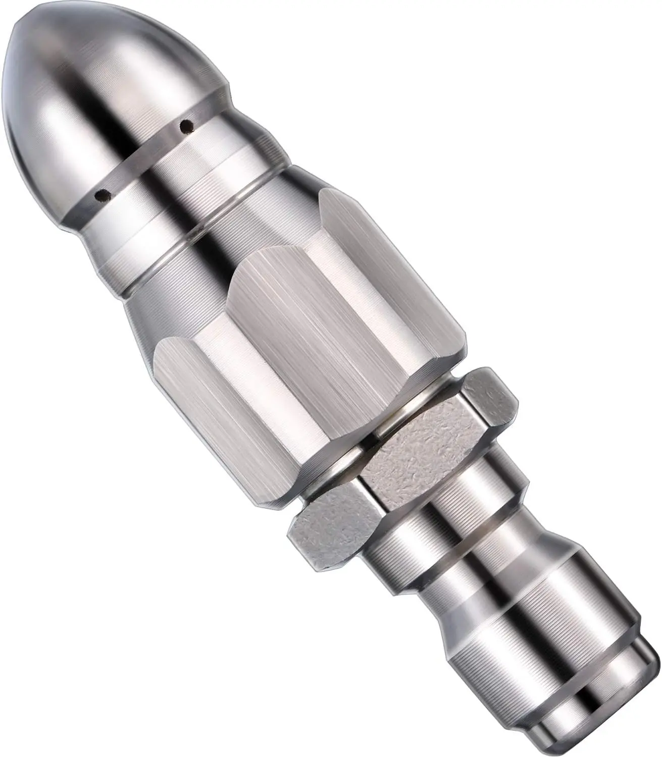 5000 PSI Sewer Jetter Nozzle  Drain Jetter Hose Nozzle for 1/4  Washer Quick Connector