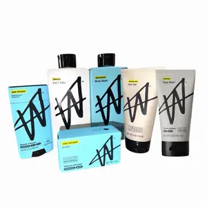 6-Pc Vitamin Infused body Care set! Shampoo+Conditioner in One 16.0 Fl oz, Body Wash 16.0 Fl oz, Hair gel 6oz, 24hr Deodorant 2.6oz,Body bar 5 oz, 5.0 oz Everyday face wash with vitamin C +B3, hydrating personal care