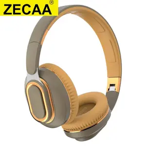ZECAA Foldable Bluetooth Wireless Bass Headphone 5.4 Head On Earphones Sport Video Game Bass Headphone Audio Headset audifonos bluetooth noisecancellingheadphones Portable Charging Space Electronic Earbud Black bluetooth-compatible headset