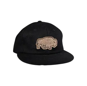 Vintage Wool Bison Cap