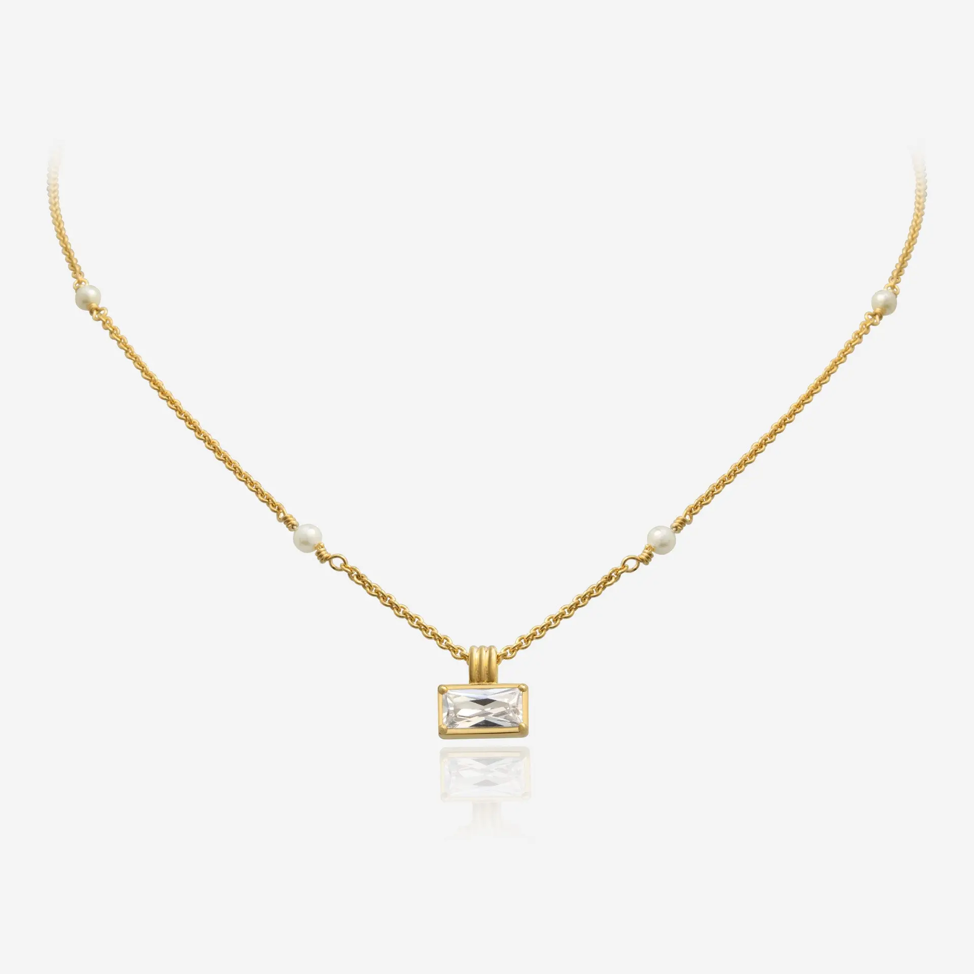 Samantha Pearl Necklace