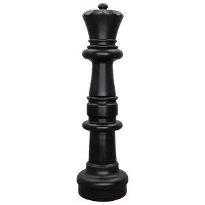 MegaChess 35 Inch Dark Plastic Queen Giant Chess Piece