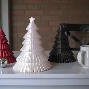 Modern Christmas Tree Decor Minimalist Holiday Table Decoration