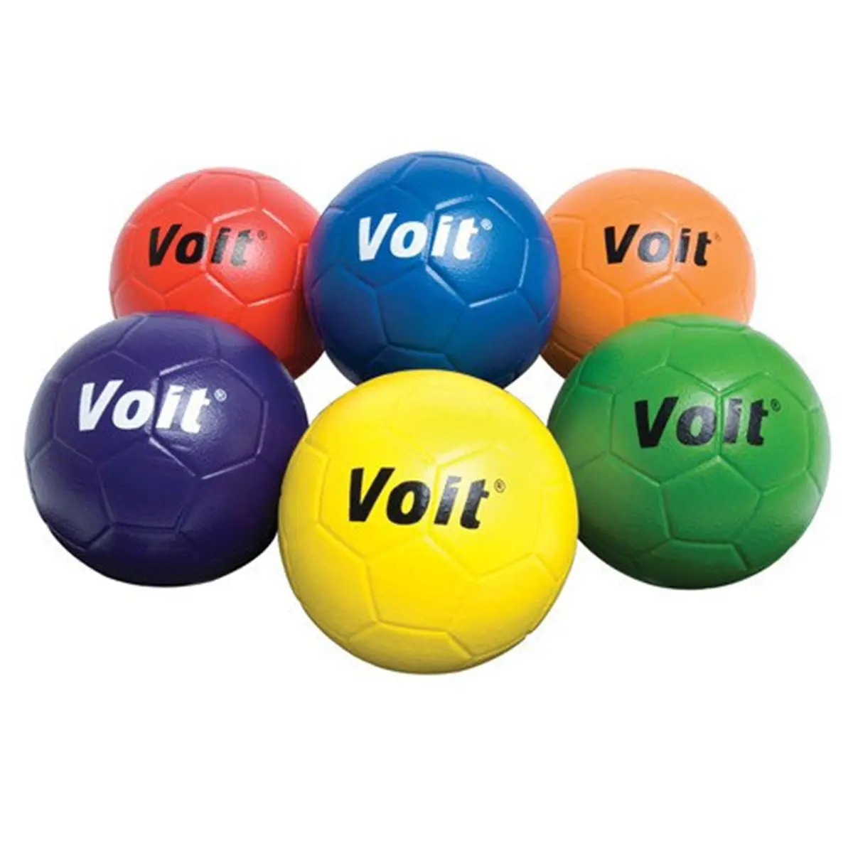 Voit  Tuff Coated Foam Soccer Ball 5, Orange