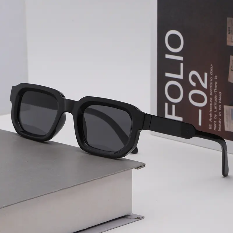 Square Small Frame Sunglasses European and American Retro 2025 New Simple High-end Fashion Sunglasses for Women Square Small Frame Sunglasses European and American Retro 2025 New Simple High-end Fashion Sunglasses for Women