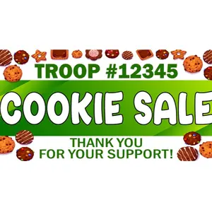 Cookie Vinyl Banners