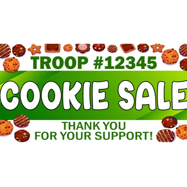 Cookie Vinyl Banners