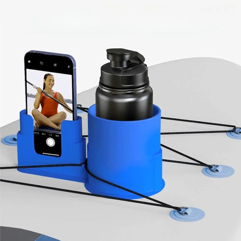 Waterproof Stand Up Paddleboard Cup and Phone Holder, Anti-Slip Mount for Kayak and Fishing, Secure in Rapids, Adventure Must-Have Equipment, Cell Phone Holder, Phone Suction Mount, Non Slip Holder, Mobile Mount