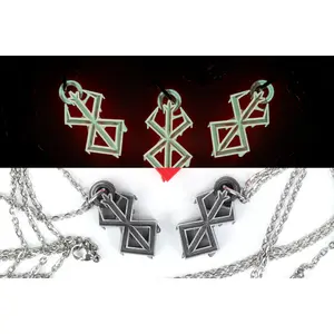 Brand of Sacrifice Glow Charm Necklace - Berserk Manga