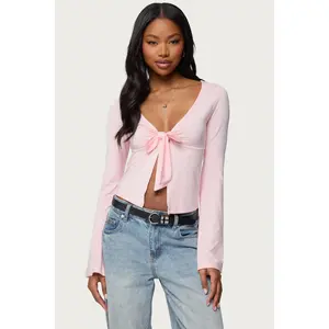 Scarlette Tie Front Top