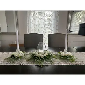 Floral Wreath Candle Holder
