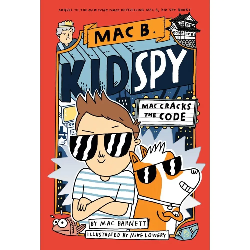 USED-Mac Cracks the Code (Mac B., Kid Spy 4) by Mac Barnett (Paperback)