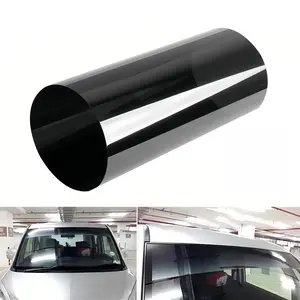 Car Window Sun Visor Strip Tint Film, 7.8x78 In Peel & Stick Universal Fit Car Accessories for Front Windshield, DIY-Friendly Easy Application, UV Shielding, Privacy Tint & Style