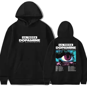 Lil Tecca Dopamine The Experience Tour Hoodie Men Women Long Sleeve Pullover Hooded Sweatshirt 5EF