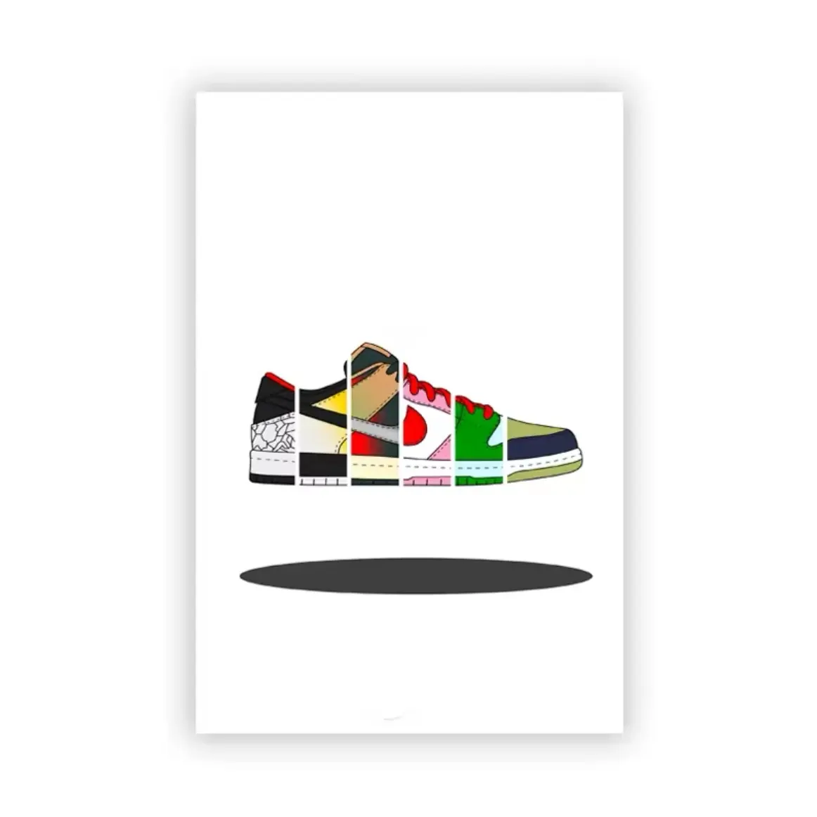 Shoe Wall Art for Fashionable Home Decor