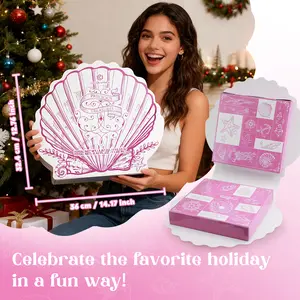 Color Nymph 3 Pcs Liquid Stamp Blush & Moonlight Shell 24-Piece Pink Gift Set with Makeup Puff Hydrating Buildable Long-lasting Vegan Cruelty-free for Face Eyes Lips Cheeks Flawless Moisture Cosmetic - Moisturizer