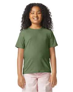Gildan 64000BCVC Softstyle Youth CVC T-Shirt