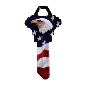 Hillman  Wackey House & Office Universal Key Blank, No.68-SC1 - Pack of 6