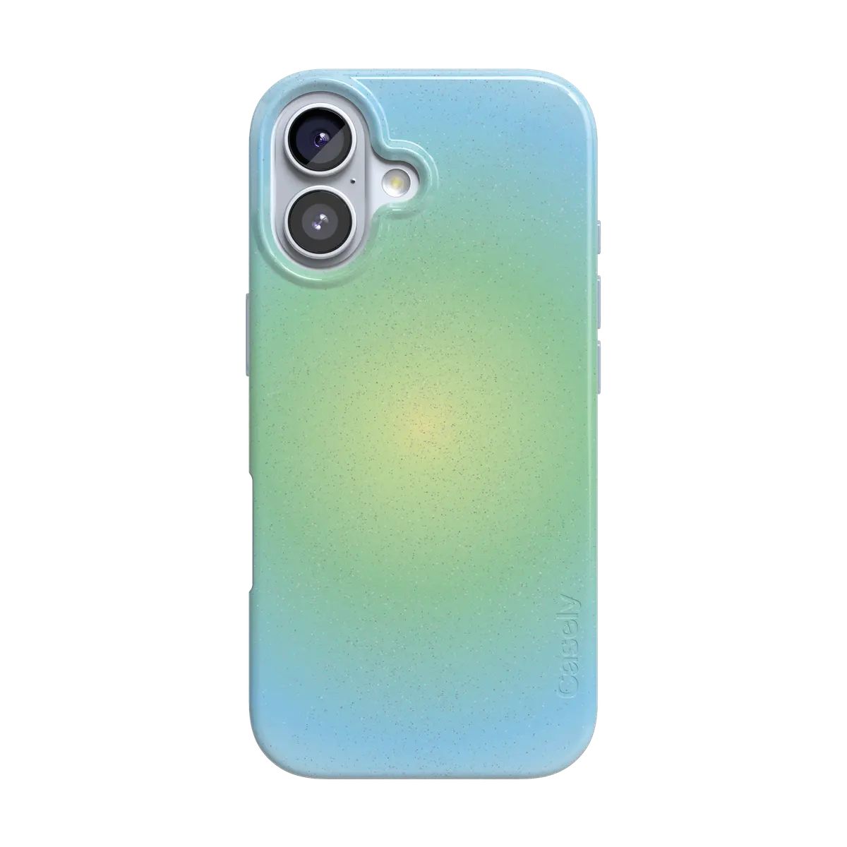 Casely iPhone 17 Case | Aura | Green Inner Glow | Compatible with MagSafe | Classic Ultra Thin Design