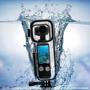 Underwater Diving Waterproof Case Compatible with DJI Osmo Pocket 3, Hard Protective Shell Camera Diving Shoot Accessories