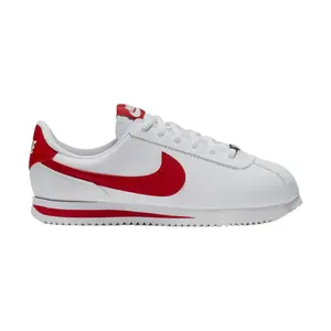 Nike Cortez Basic White Black 904764-101 GS Fashion Shoes New