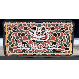 Southern Down Camo License Plate