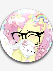 Cute Anime Character Pins, Unique Round Plastic DIY Buttons, Fashion Accessories for Jeans, T-Shirts, Backpacks & Hats