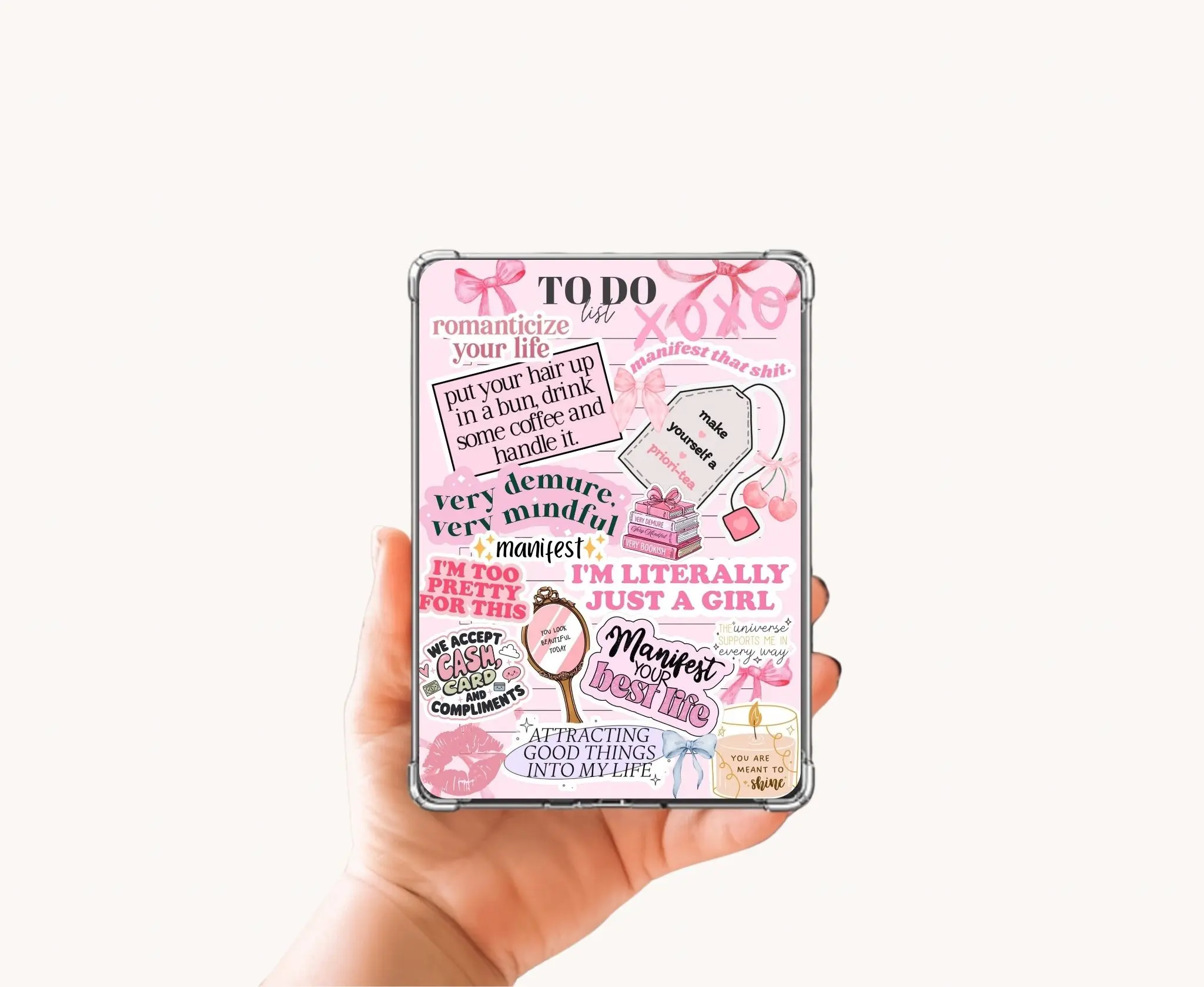 Very Demure Kindle E-Reader Case Insert
