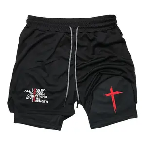 2-In-1 Sports Shorts Graphic Shorts BlackShorts Camo Shorts Streetwear Shorts Men Outfits Men ShortShorts Vacation Outfits Shorts
