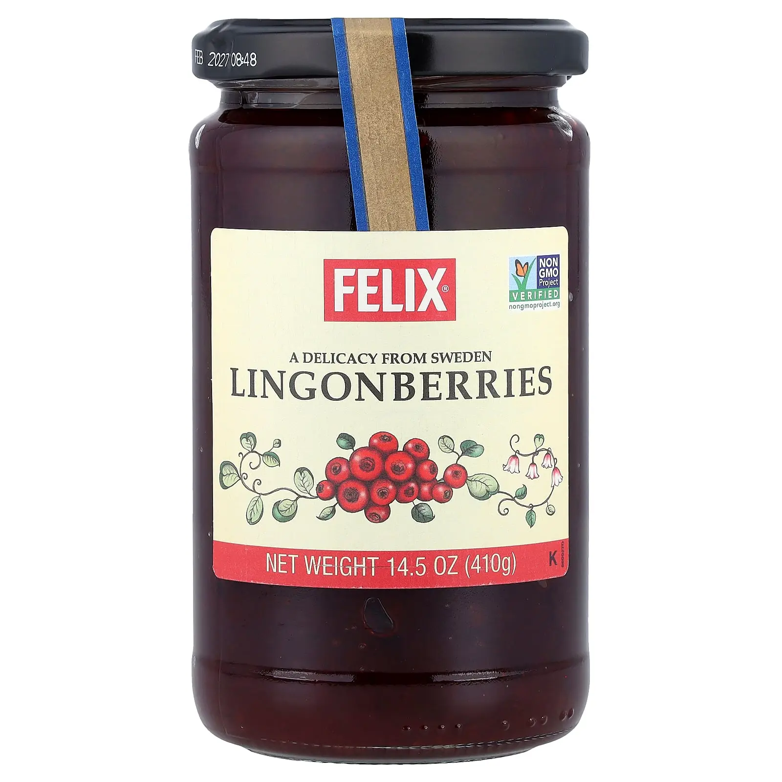 Felix Lingonberries, 14.5 oz (410 g)
