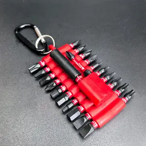 22-Piece Magnetic S2 Steel Screwdriver Bit Set, Durable & Versatile Tools for Home Repair & DIY Projects, Organized Storage Design, Magnetic Precision Screwdriver