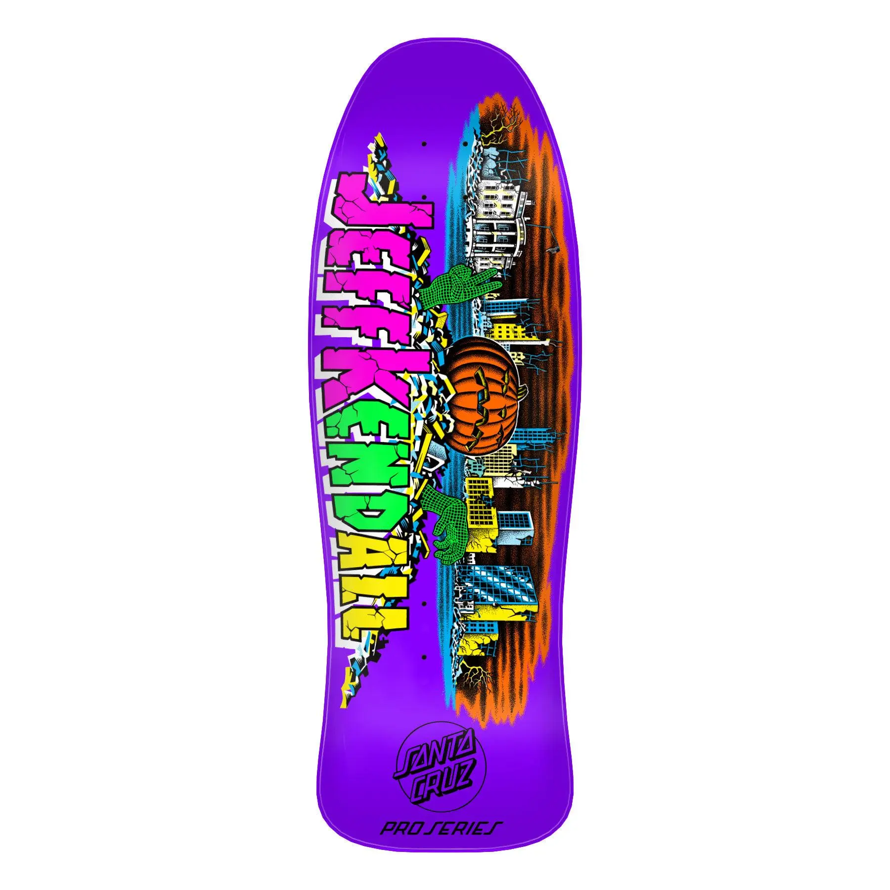 10in Jeff Kendall Pumpkin Reissue Santa Cruz Skateboard Deck 10in Jeff Kendall Pumpkin Reissue Santa Cruz Skateboard Deck