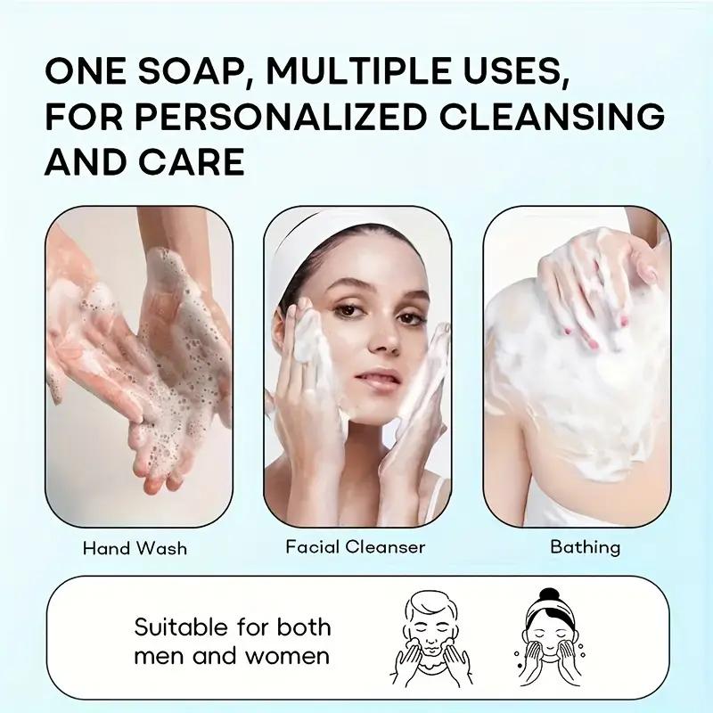 Rozino Blue Grape Bath Soap, 20 bars — natural cleansing soap for everyday body care