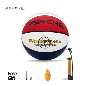 PSYCHE Basketball Original Classic Standard Basketball Size 7 Indoor Outdoor Leather Basketball Ball 29.5"