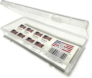 Sheet of 20 Stamps Storage Case,Booklet of 20 Postage Stamps Holder,Storage Case for Sheet Stamps,Storage Case for Small Rectangle Sheet Of 20 Stamps