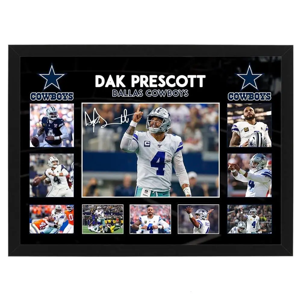 Dak Prescott Dallas Cowboys Large Poster( Unframed - Print Only )