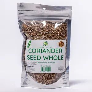 Herb To Body Coriander Seed Whole | Flavorful Spice with Antioxidant Benefits | 4oz