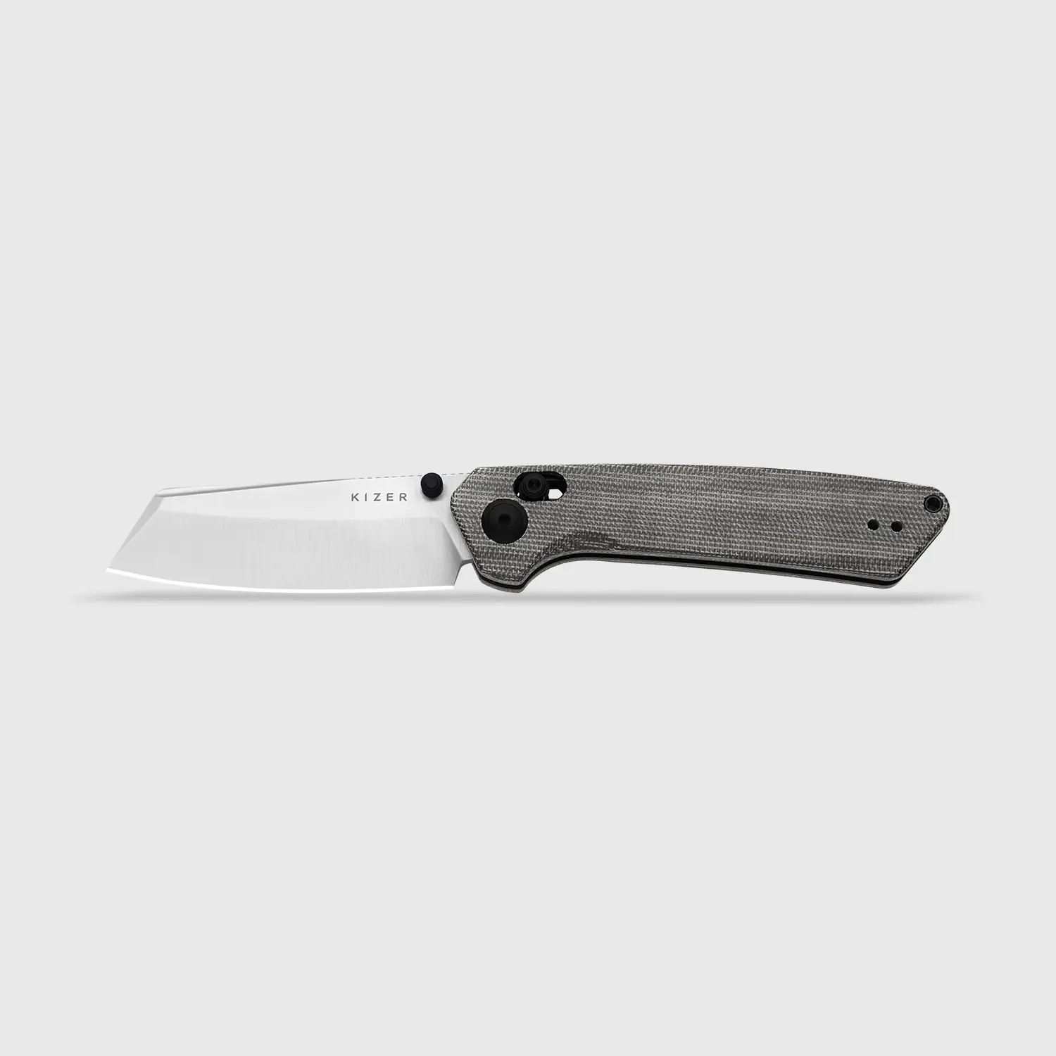 Kizer Madrac Grey Micarta Handle Nitro-V Steel V3693A3