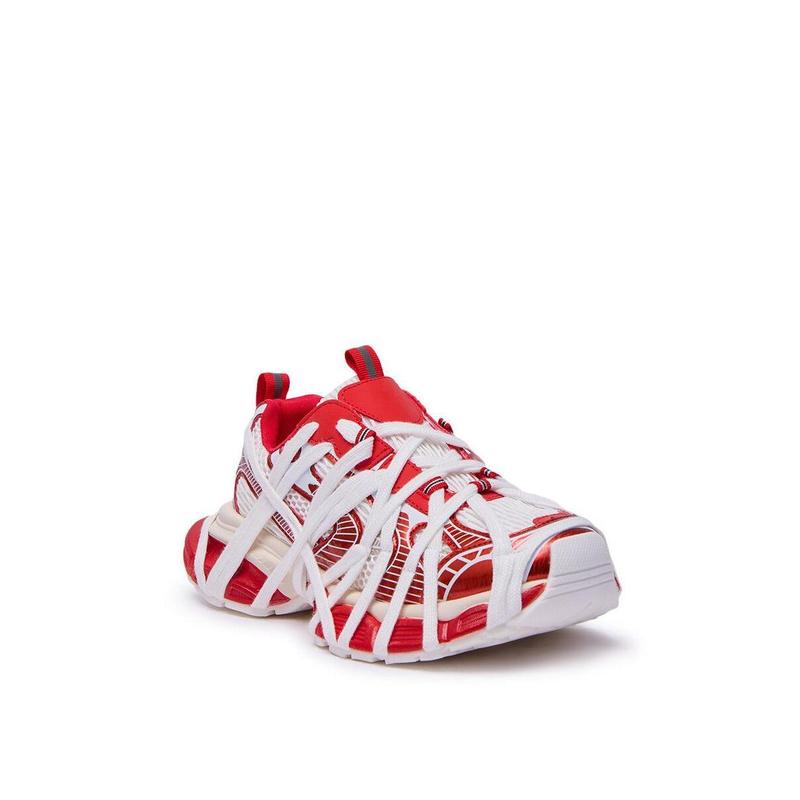AZALEA WANG SELIE RED FLAT SNEAKER