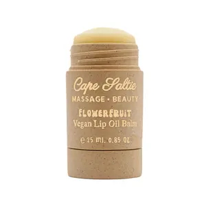 "Teddy" Flowerfruit Vegan Oil Lip Balm, 25 ml. — Bare, Unscented