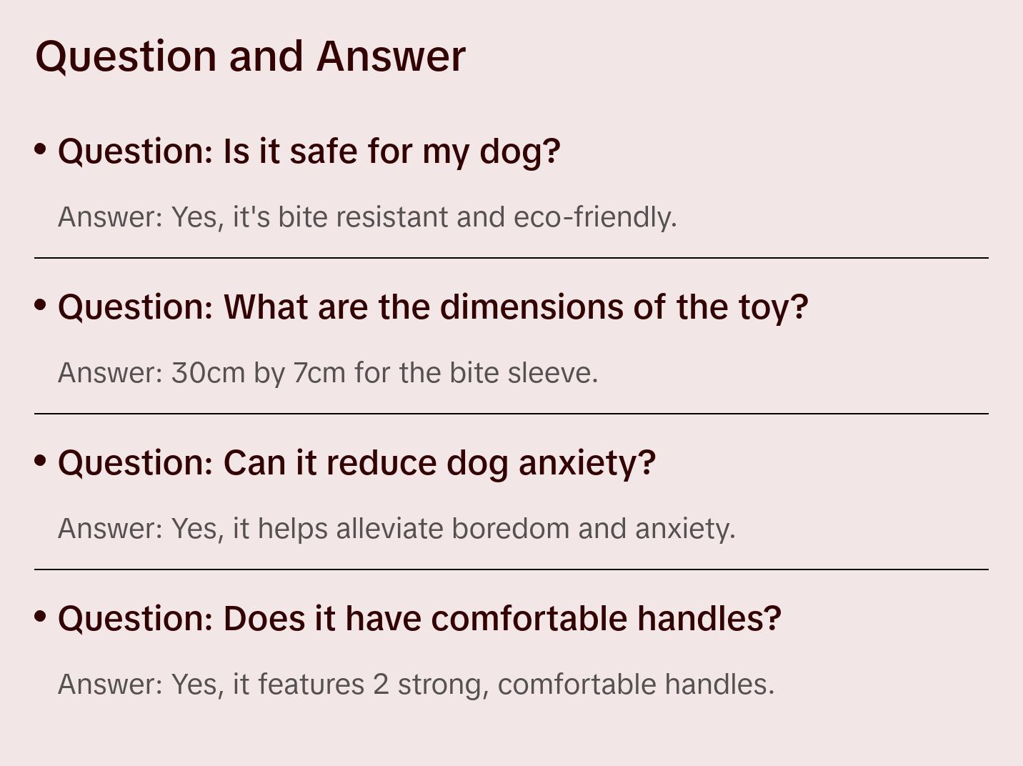 New Durable Creative Dog Tug Toy