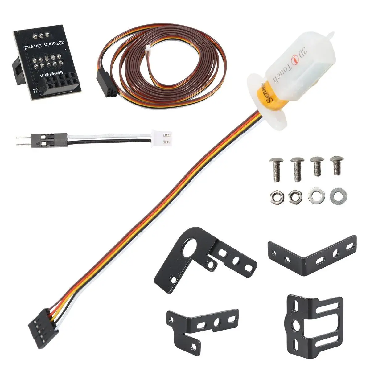 Upgrade BL-Touch V3.2 Version Auto Leveling Sensor Kit with 4 Brackets for 8 or 32 Bit Motherboards