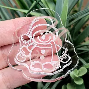 Snowman Silicone Shaker Mold