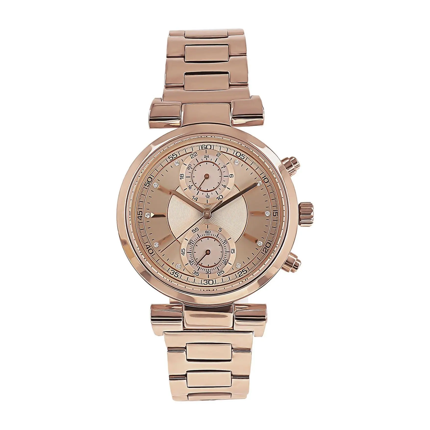 Steel by Design Rosetone Bracelet Watch Steel by Design Rosetone Bracelet Watch