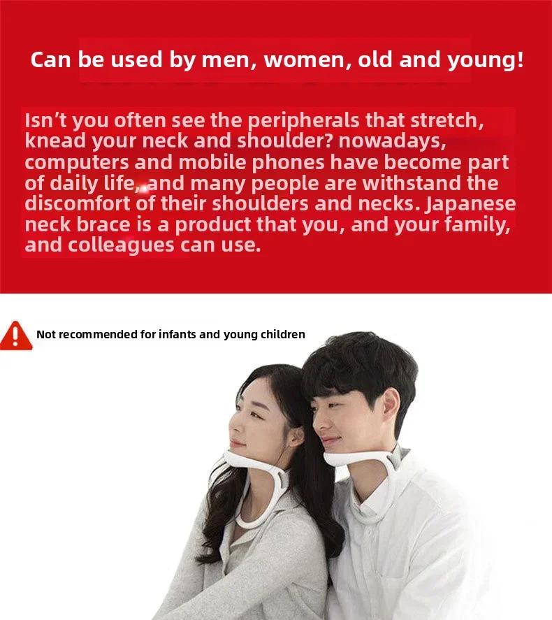 Adjustable Cervical Collar Neck Support Brace for Forward Head Posture Long Sitting Position Corrector Traction Device Comfortable Pain Relief Rehabilitation Robot Gloves Hand Hemiplegia Ergonomic Stroke Training Electric Exerciser Finger and Intensity