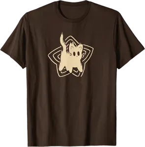 90s Y2K Cute Scary Scared Tomcat Cat T-Shirt - Hannahgu Shop 98B0DJF9C53G