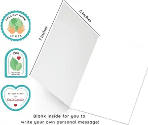 Katie Doodle - Funny, High School, College Graduation Card 2025, (Handmade in USA), Class of 2025 Graduation Gifts for Her, Girls, Funny, Cards, Women, Grand-daughter, Sister, Female, Best Friends