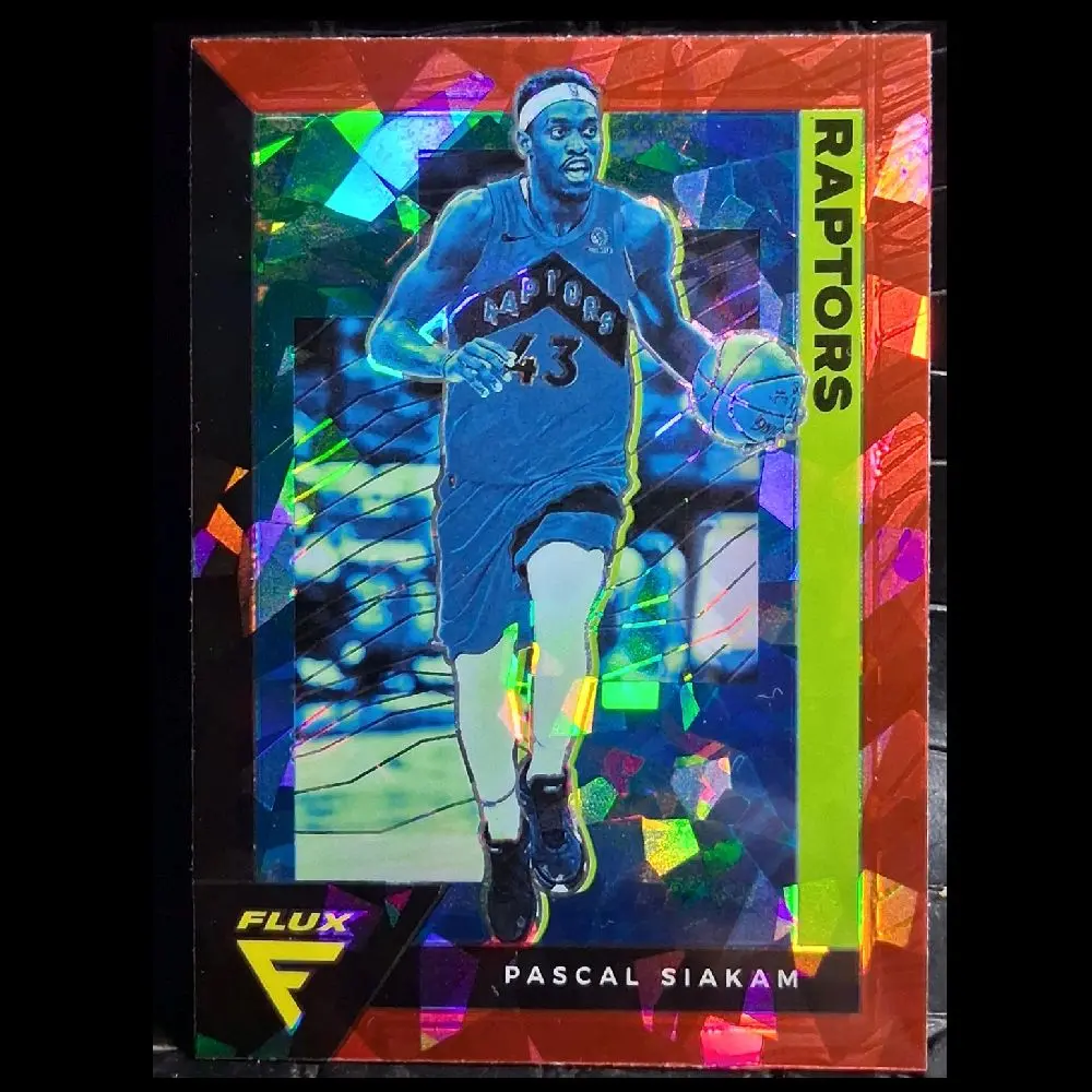 Panini 2020-21 Flux #164 Pascal Siakam Pink Card - Toronto Raptors Edition